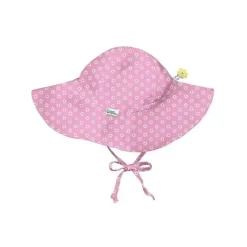 Iplay - Chapéu de proteção solar com aba de bebê menina, Pink Daisy Geo Online