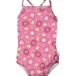 Iplay - Eco Swimsuit com fralda de natação embutida, fruta do dragão rosa New