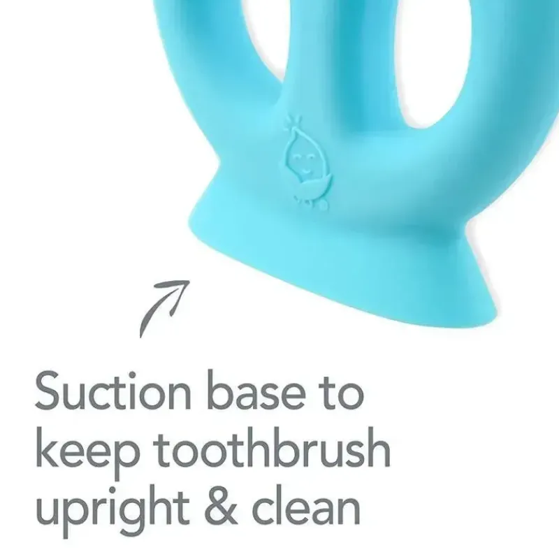 iplay__escova_de_dentes_d_SKUgAhCjqZ4_1.webp Iplay - Escova de dentes de aprendizagem feita de silicone, Aqua, 9/18M New