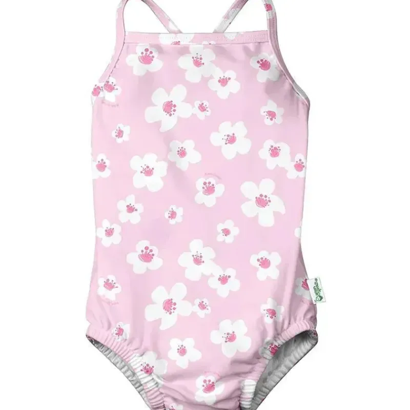 iplay__fato_de_banho_clss_SKUCyRXc5A4_0.webp Iplay - Fato de banho clássico para bebé menina com fralda de banho absorvente reutilizável incorporada, flor Discount