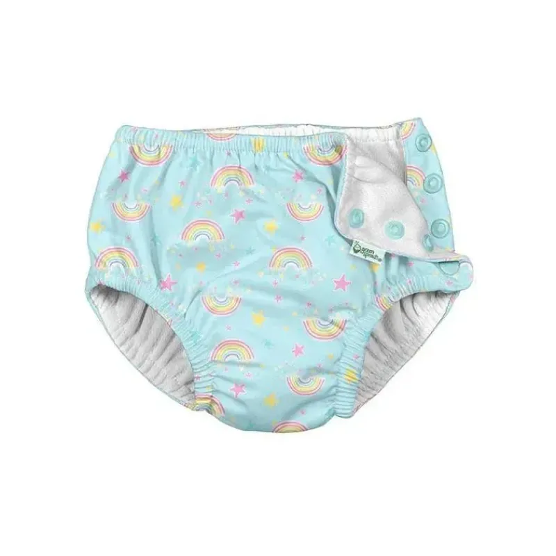 iplay__fralda_de_natao_re_SKU3k1SspZg_0.webp Iplay - Fralda de Natação Reutilizável Baby Girl Rainbows Snap, Aqua Best