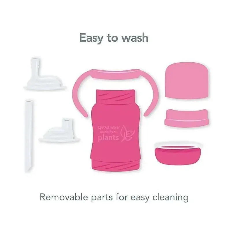 iplay__sprout_ware_sip_am_SKUwZ0iKPNn_1.webp Iplay - Sprout Ware Sip & Straw Cup feito de plantas, rosa, 6M Fashion