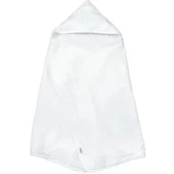 Iplay - Toalha de musselina com capuz feita de algodão orgânico, branco Discount