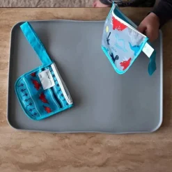 Iplay Baby - Pacote de 2 sacos de lanche reutilizáveis, campo de flores rosa, 6M New