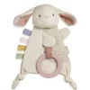 Itzy Ritzy - Brinquedo Sensorial Crinkle Bitzy com mordedor, coelho Clearance