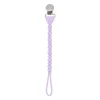 Itzy Ritzy - Clipe de chupeta de silicone Sweetie Strap™ de uma peça, diamante roxo Outlet