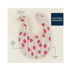 Itzy Ritzy - Itzy Bibs™, Strawberries + Cream Discount