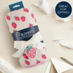 Itzy Ritzy - Itzy Blanket™, Strawberries + Cream New