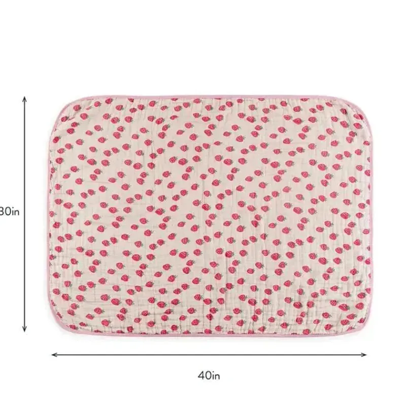 itzy_ritzy__itzy_blanket__SKUxhp6vSY7_4.webp Itzy Ritzy - Itzy Blanket™, Strawberries + Cream New