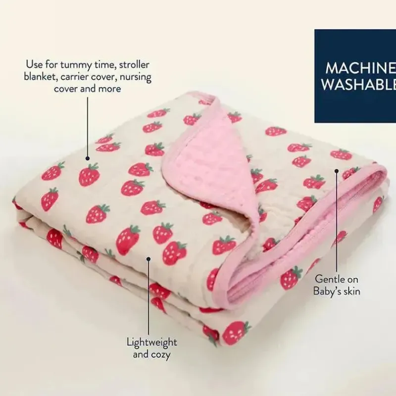 itzy_ritzy__itzy_blanket__SKUxhp6vSY7_5.webp Itzy Ritzy - Itzy Blanket™, Strawberries + Cream New