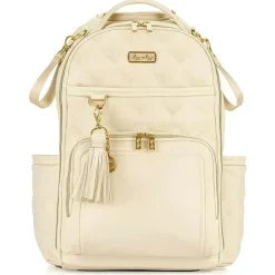Itzy Ritzy - Mochila para fraldas, mochila Boss Plus de grande capacidade para bebês, leite e mel Fashion