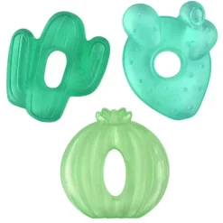 Itzy Ritzy - Mordedor cheio de água Cute 'N Cool, cacto (pacote com 3) Clearance