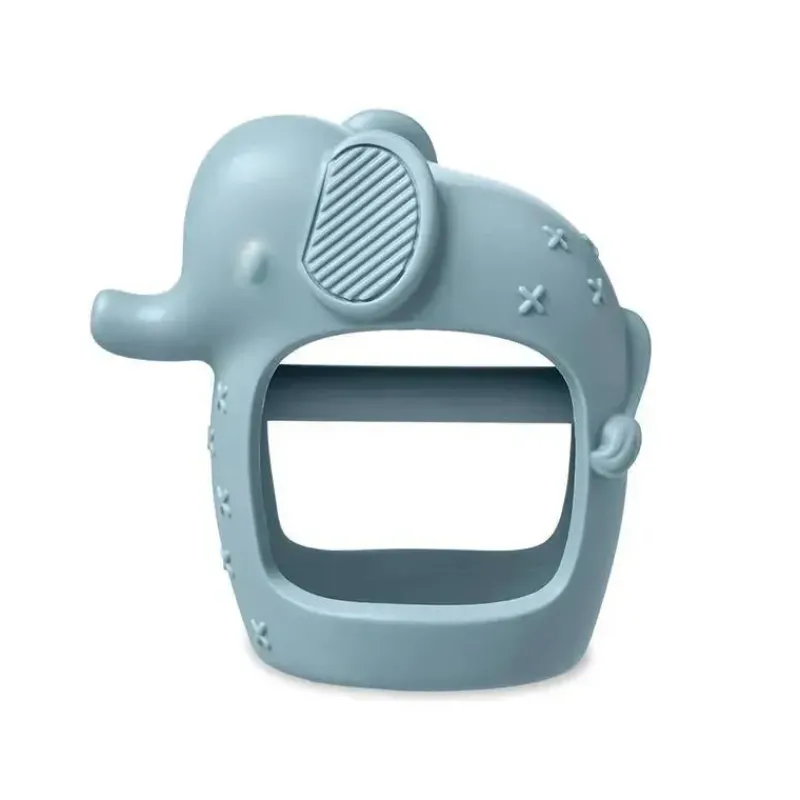 itzy_ritzy__mordedor_de_d_SKU1kItRuwf_0.webp Itzy Ritzy - Mordedor de desenvolvimento de silicone Bitzy Grip com punho fácil de segurar, elefante Sale