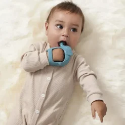 Itzy Ritzy - Mordedor de desenvolvimento de silicone Bitzy Grip com punho fácil de segurar, elefante Sale