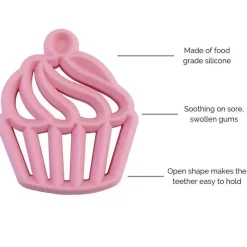 Itzy Ritzy - Mordedor de Silicone, Cupcake Hot