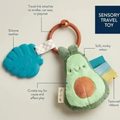 Itzy Ritzy - Pal™ Pelúcia + Mordedor, Abacate Discount