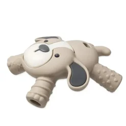 Itzy Ritzy - Ritzy Teether™ Mordedor de molares para bebês, cachorrinho Hot