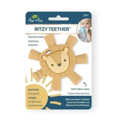 Itzy Ritzy - Ritzy Teether™ Mordedor de molares para bebês, Leão Discount