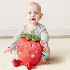 Itzy Ritzy - Sweetie Snuggles Plush, Strawberry Clearance