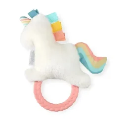 Itzy Ritzy Rattle Pal pelúcia com mordedor unicórnio Clearance