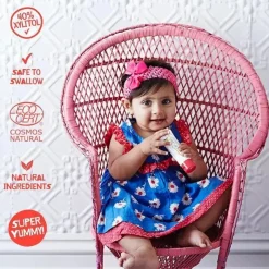 Jack N Jill Jack N' Jill - pasta de dente natural para bebês e crianças pequenas, mirtilo 1,76 onças Hot