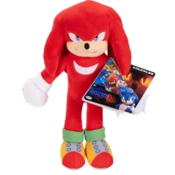 JAKKS - Sonic 3 Movie Basic Plush, Knuckles Fashion