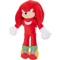JAKKS - Sonic 3 Movie Basic Plush, Knuckles Fashion