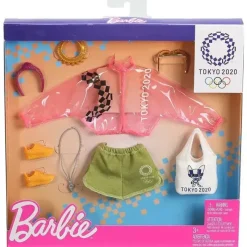 Mattel Jaqueta, shorts e acessórios do pacote de narrativa de moda licenciado Barbie Discount