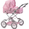 JC Toys - Berenguer Boutique, carrinho de boneca dobrável de luxo com dossel, rosa Outlet