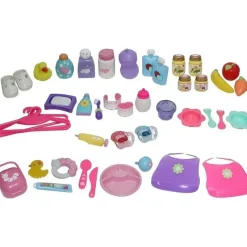 JC Toys - Bolsa de acessórios para berçário com 45 peças para brincar, maiores de 2 anos Outlet