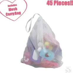 JC Toys - Bolsa de acessórios para berçário com 45 peças para brincar, maiores de 2 anos Outlet