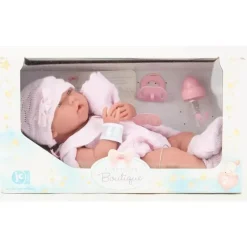 JC Toys - Boneca de menina real La recém-nascida roupa e acessórios de malha rosa, maiores de 2 anos Sale