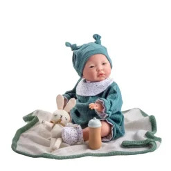 JC Toys - Boneca Especializada Todo Vinil Menino Vestido, Azul Clássico Discount