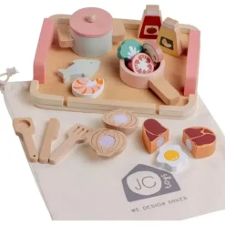 JC Toys - Conjunto de chef de cozinha de 16 peças em madeira real, coleção Parfait, maiores de 3 anos, brinquedos Twiggly Sale