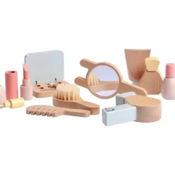 JC Toys - Conjunto de maquiagem para cuidados pessoais com 10 peças de madeira real, coleção Parfait, maiores de 3 anos, brinquedos Twiggly Sale