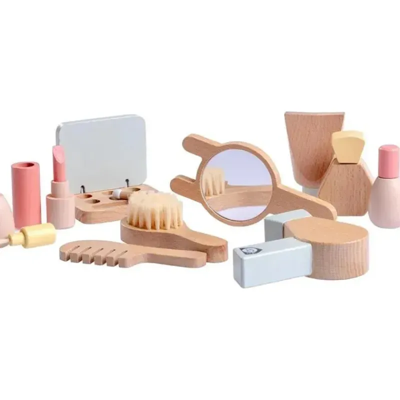 jc_toys__conjunto_de_maqu_SKU9nFShSeV_5.webp JC Toys - Conjunto de maquiagem para cuidados pessoais com 10 peças de madeira real, coleção Parfait, maiores de 3 anos, brinquedos Twiggly Sale