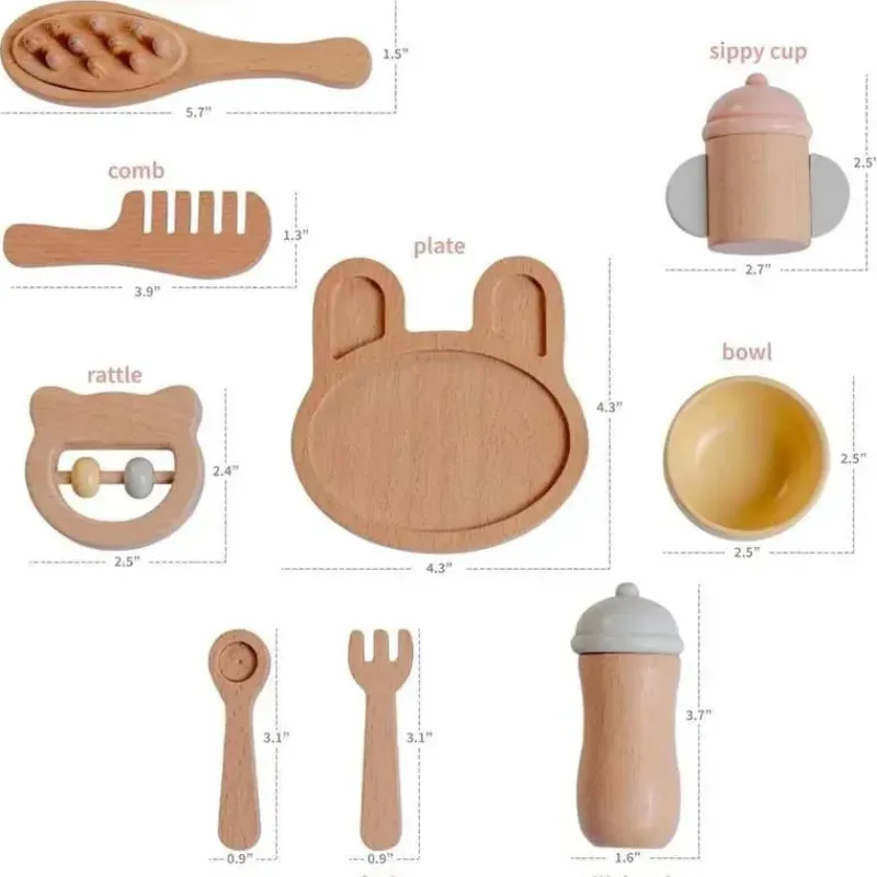 jc_toys__conjunto_de_prim_SKUnrORqMtV_3.webp JC Toys - Conjunto de primeiros cuidados para bebês com 10 peças de madeira real, coleção Parfait Twiggly Toys Sale