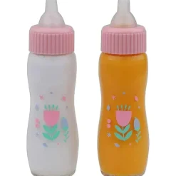 JC Toys - Garrafas mágicas desaparecidas de luxo, cabe em todas as bonecas, leite e suco, maiores de 2 anos, rosa Discount