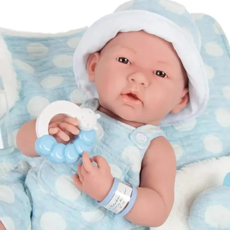 jc_toys__la_newborn_total_SKU6SF4zSxT_5.webp JC Toys - La Newborn totalmente em vinil anatomicamente correto Real Boy 15, desenhado por Berenguer, azul com pontos Online
