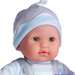 JC Toys - Roupa de boneca Berenguer Boutique, macacão cinza com listras azuis, maiores de 2 anos Outlet