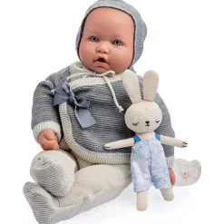 JC Toys Berenguer Boutique La Baby Original Coleção Cinza Conjunto de Presente 17 Corpo Macio Fashion