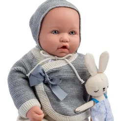JC Toys Berenguer Boutique La Baby Original Coleção Cinza Conjunto de Presente 17 Corpo Macio Fashion