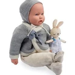 JC Toys Berenguer Boutique La Baby Original Coleção Cinza Conjunto de Presente 17 Corpo Macio Fashion
