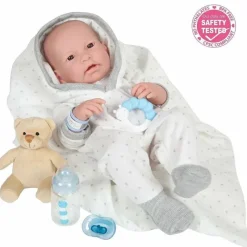 JC Toys Real Boy Boneca com Acessórios para Boneca 9 peças Fashion