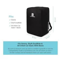 J.L. Childress - Elite Travel Bag For Doona, Padded, Black Outlet