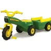 John Deere - Trike &amp; Wagon - Passeio de triciclo movido a criança em brinquedo Clearance