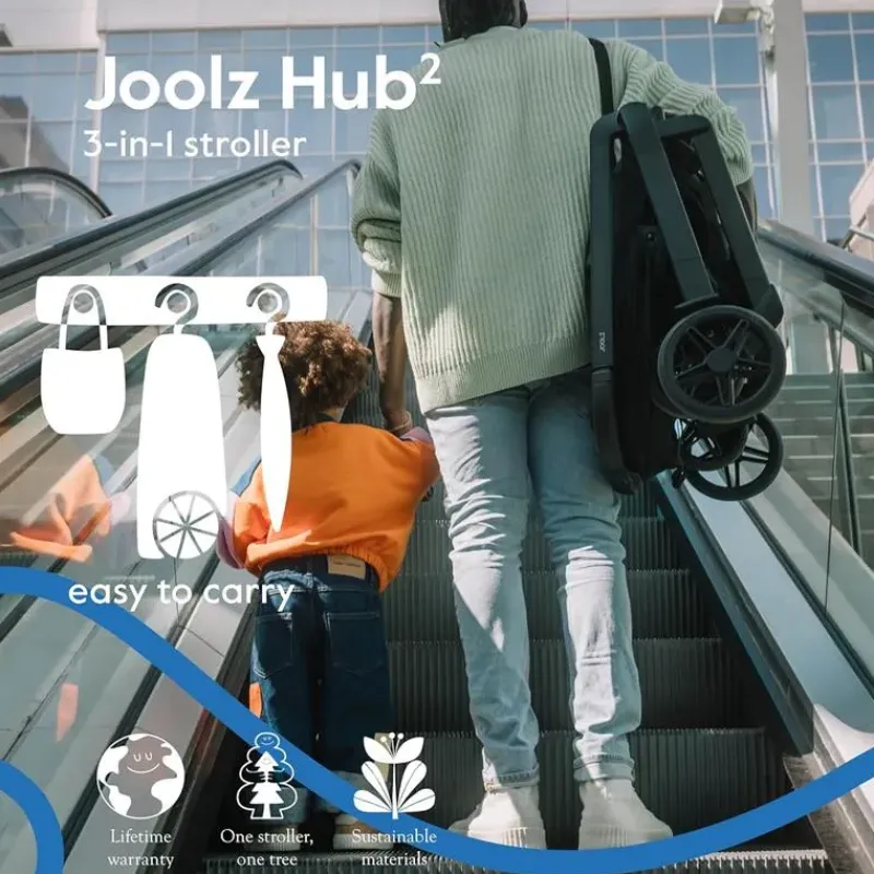 joolz__hub_compact_stroll_SKUtMl7OD1V_4.webp Joolz - Hub² Compact Stroller Lightweight, Forest Green Online