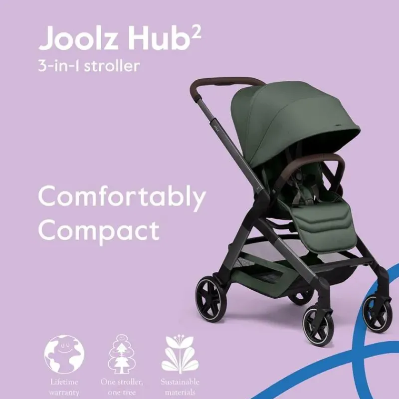 joolz__hub_compact_stroll_SKUtMl7OD1V_5.webp Joolz - Hub² Compact Stroller Lightweight, Forest Green Online
