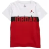 Jordan Baby – Camiseta infantil Color Block, vermelho academia Online