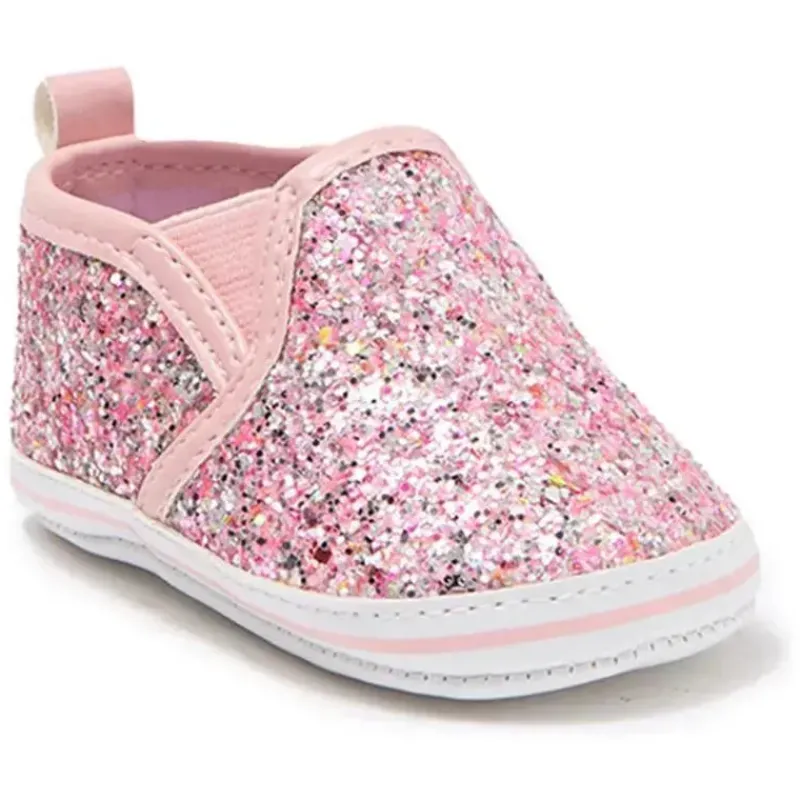 josmo__laura_ashley_girl__SKUHHCKfpSM_0.webp Josmo - Laura Ashley Girl Infant Sneaker Pink Glitter Fashion